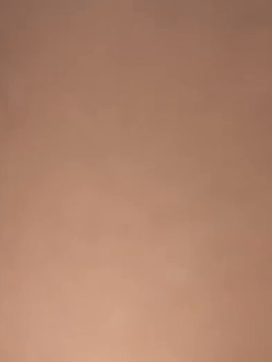 Plaster pigmented to a soft blush, laid in broad passes